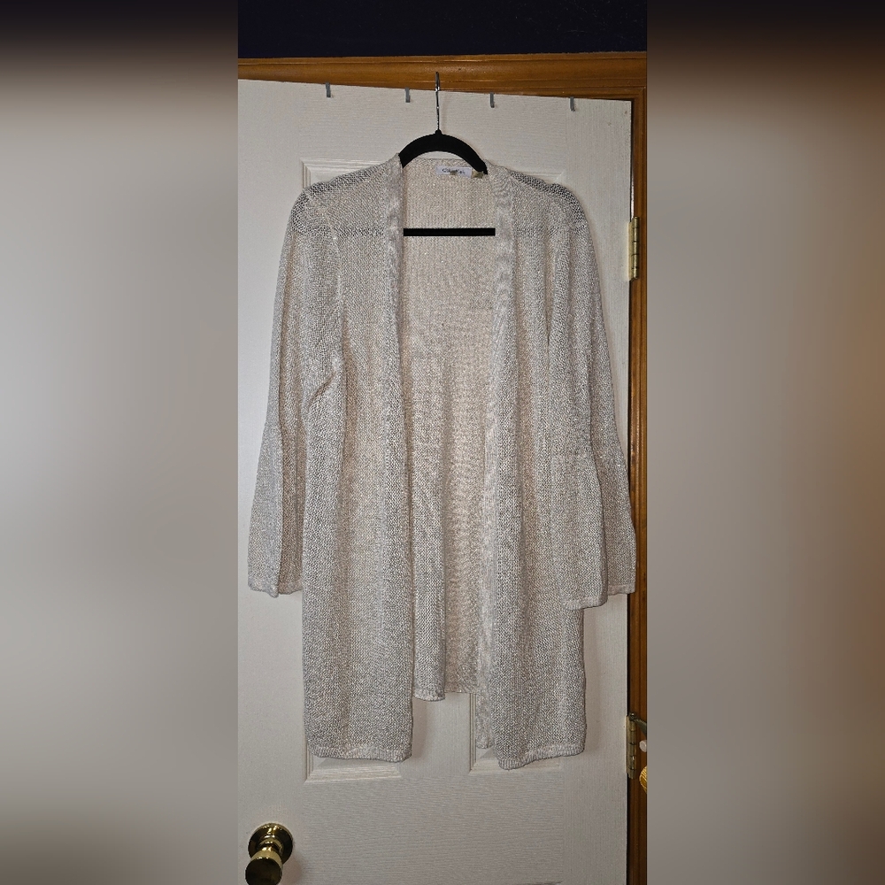 Women's 2X Kimono Style Wrap Sweater Boho Cottagecore Business Casual